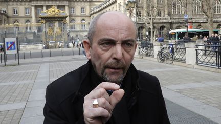 Yves Lefebvre, Secrétaire général Unité SGP Police FO. (JACQUES DEMARTHON / AFP)