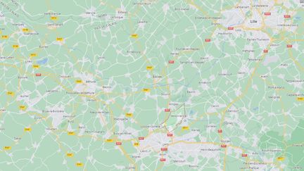 Une adolescente de 13 ans s'est suicidée à Vendin-le-Vieil (Pas-de-Calais) le 12 mai 2023. (GOOGLE MAPS / FRANCEINFO)