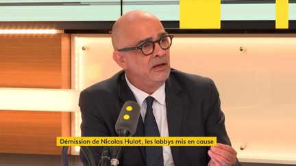 Serge Orru, conseiller à la maire de Paris, ancien directeur général du WWF et proche de Nicolas Hulot, était l'invité de franceinfo mardi 28 août. (RADIO FRANCE)