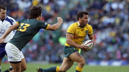 Adam Ashley-Cooper, ici face à la Nouvelle-Zélande  (MARCO LONGARI / AFP)