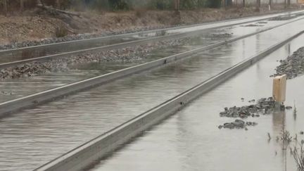 Intempéries : le trafic ferroviaire perturbé dans le Sud-Ouest (FRANCE 3)