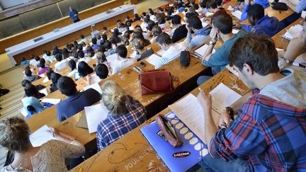 Un cours de mathématiques à l'Université de Rennes (Ile-et-Vilaine) le 9&nbsp;septembre 2013. (MAXPPP)