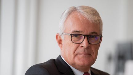 Le procureur national financier Jean-François Bohnert&nbsp;à Paris le 17 octobre 2019.&nbsp; (ERIC FEFERBERG / AFP)