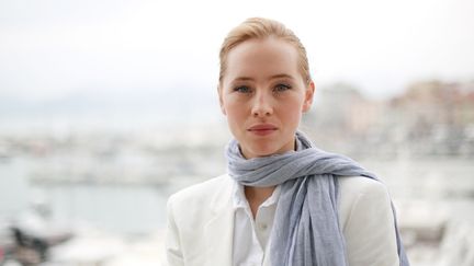 Actress and director Isild Le Besco, during the 67th edition of the Cannes Film Festival, in May 2014. (LOIC VENANCE / AFP)