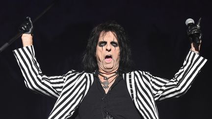 Le chanteur de hard-rock Alice Cooper en juin 2016.
 (HERBERT P. OCZERET / APA / AFP)