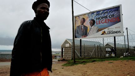 Village natal de Nelson Mandela, Qunu ( Afrique du Sud). le 9 d&eacute;cembre 2013 (CARL DE SOUZA / AFP)