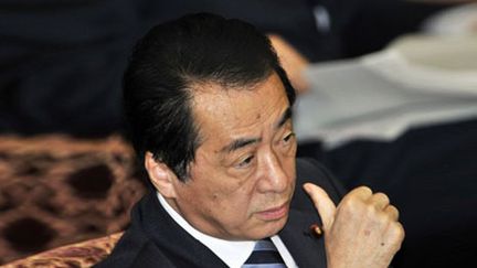 Le premier Ministre Naoto au National Diet (Parlement japonais) à Tokyo, le 18 avril 2011. (AFP - Yoshikazu Tsuno)