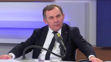 Me Francis Szpiner, invité de franceinfo lundi 17 février 2020. (FRANCEINFO / RADIOFRANCE)