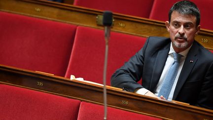 Manuel Valls à l'Assemblée Nationale, octobre 2017
 (CHRISTOPHE ARCHAMBAULT / AFP)