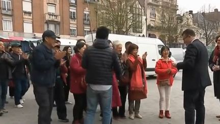 Les touristes chinois viennent visiter Saint-Quentin, dans l'Aisne.&nbsp; (FRANCE 3)