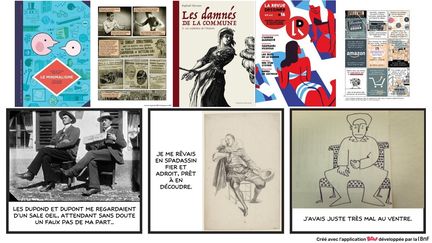 LA BD POUR COMPRENDRE LE MONDE... ET POUR L'INVENTER&nbsp; (JOCHEN GERNER, LE LOMBARD / RAPHAEL MEYSSAN, ROL ET MEURISSE + BDNF / RAPHAEL MEYSSAN, DELCOURT / VIRGINIE MORAND, LA REVUE DESSINEE / BENJAMIN ADAM, LA REVUE DESSINEE / JC OGIER, BDNF)