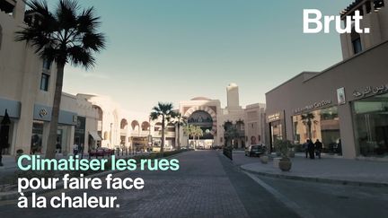 VIDEO. Au Qatar, ils climatisent les rues pour lutter contre la chaleur&nbsp; (BRUT)