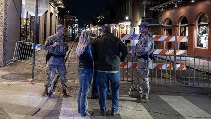 Mercredi 1er janvier, une attaque à la voiture-bélier à La Nouvelle-Orléans qui a fait au moins 15 morts. (ANDREW CABALLERO-REYNOLDS / AFP)