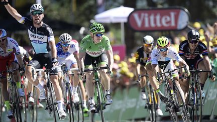 Mark Cavendish est le dernier sprinteur victorieux sur ce Tour (YORICK JANSENS / BELGA MAG)