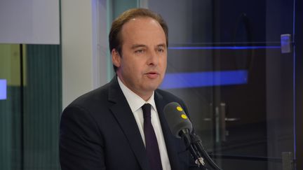 Jean-Christophe Lagarde,&nbsp;président de l'UDI.&nbsp; (RADIO FRANCE / JEAN-CHRISTOPHE BOURDILLAT)