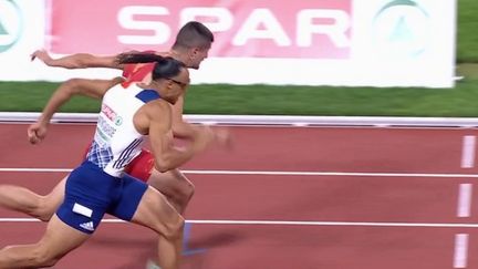 Championnats d’Europe de Munich : l'or s'envole à un millième de seconde pour Pascal Martinot-Lagarde (FRANCE 2)