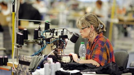 &nbsp; (Fin des privilèges pour les PME allemandes - ici une entreprise de textile © maxppp)