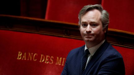 Jean-Baptiste Lemoyne,&nbsp;secrétaire d'Etat auprès du&nbsp;ministre de l'Europe et des Affaires étrangères, à l'Assemblée nationale à Paris, le 12 mai 2020. (GONZALO FUENTES / POOL / AFP)