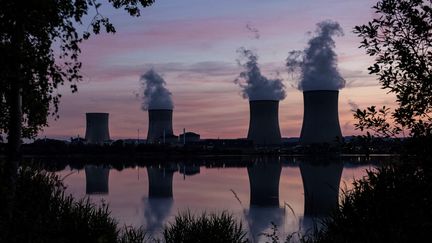 La centrale nucléaire de Cattenom, en Moselle, le 2 juin 2020. (SEBASTIEN BERDA / AFP)