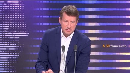 Yannick Jadot, député européen EELV, était l'invité du "8h30 franceinfo", jeudi 29 juin 2023. (FRANCEINFO / RADIO FRANCE)