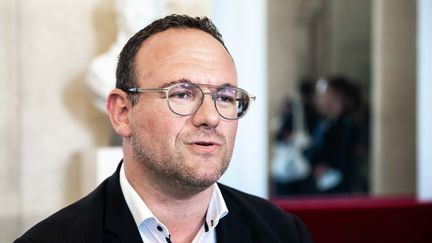 Damien Abad a annoncé se mettre "en congés" du parti Les Républicains. (ALEXIS SCIARD  / MAXPPP)