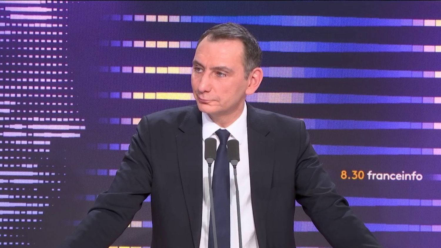 Européennes : "C'est un référendum pour ou contre le délitement de la France", affirme Laurent Jacobelli, porte-parole du RN