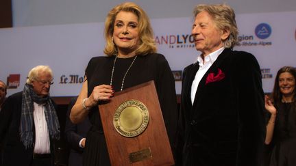 Catherine Deneuve et Roman Polanski à Lyon le 14 octobre 2016
 (Jean-François Lixon)