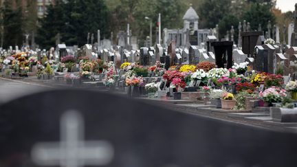 Un cimetière dans le Nord, à Ronchin (photo d'illustration) (MAXPPP)