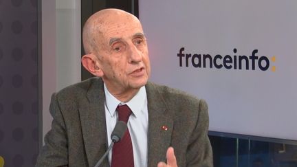 Louis Gallois, co-président de la Fabrique de l'Industrie. (franceinfo)