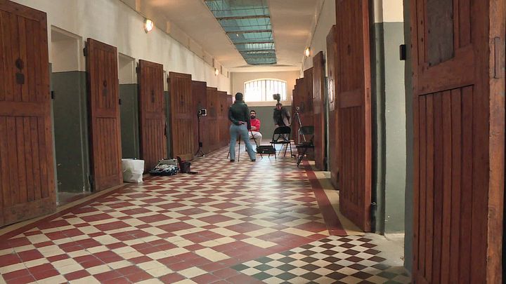 L'un des lieux de tournage du webdoc se situe dans l'ancienne prison militaire de Montluc, dans 3e arrondissement de Lyon&nbsp; (France 3 AURA)