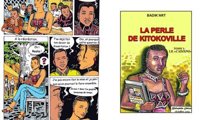 "La Perle de Kitokoville" - Badik’art (Congo Brazzaville) &nbsp; Les aventures de Roulia, une lycéenne africaine indépendante et moderne.&nbsp; &nbsp; (AUTOEDITION)