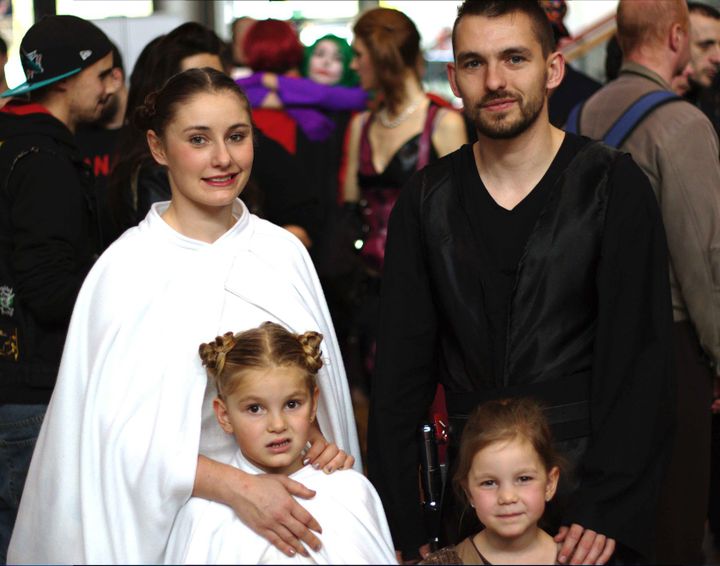 Une petite famille "Star Wars"
 (Boris Courret)