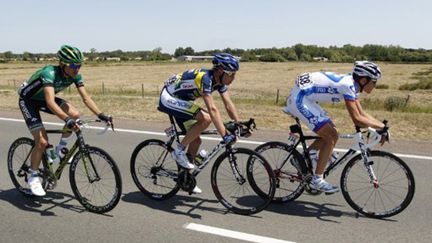 L'échappée de Roy, Quemeneur et Westra