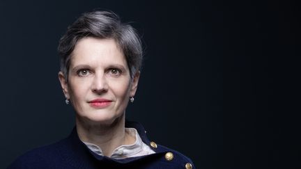 Sandrine Rousseau, candidate à la primaire d'EELV pour la présidentielle de 2022, en décembre 2020. (JOEL SAGET / AFP)