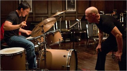 J. K. Simmons et Miles Teller dans "Whiplash" de Damein Chazelle
 (Ad Vitam )