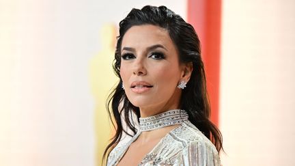 L'actrice américaine Eva Longoria assiste à la 95e cérémonie annuelle des Oscars au Dolby Theatre à Hollywood, Californie, le 12 mars 2023. (FREDERIC J. BROWN / AFP)