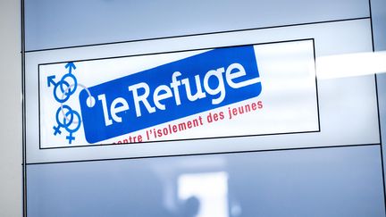 L'entrée d'un local de l'association Le Refuge, le 19 mai 2017, à Paris. (MAXPPP)