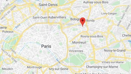 Noisy-le-Sec, en Seine-Saint-Denis.&nbsp; (CAPTURE D'ECRAN GOOGLE MAPS)