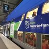 Un TER Hauts-de-France en gare&nbsp;d'Amiens le&nbsp;11/04/2019. (ANNAIG HAUTE / FRANCE-BLEU PICARDIE)