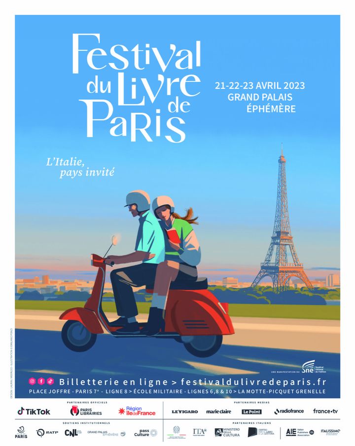 Paris Book Festival, April 21, 22 and 23, 2023 (@Festival Livre de Paris)