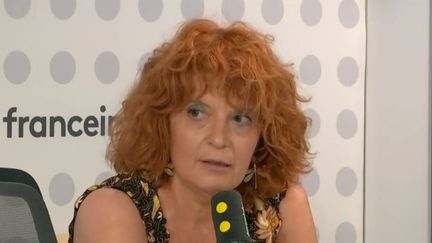 La procureure de la République de Paris, Laure Beccuau, était l'invitée de franceinfo, jeudi 15 septembre. (FRANCEINFO / RADIOFRANCE)