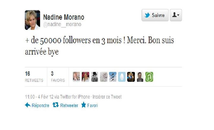 Capture d'écran du tweet de Nadine Morano (3) (DR)