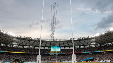 Ouverture de la Coupe du monde de rugby à Tokyo au Japon, le 20 septembre 2019. (ODD ANDERSEN / AFP)