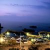 La nuit tombe sur Biarritz (Pyrénées-Atlantiques), le 4 août 2020. (PHILIPPE ROY / AFP)