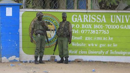 &nbsp; (L'attaque par un commando islamiste jeudi de l'Université de Garissa, qui a fait 148 morts © Maxppp)