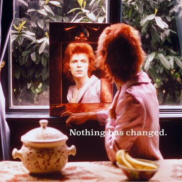 David Bowie : l'une des trois pochettes de "Nothing has changed".
 (DR)