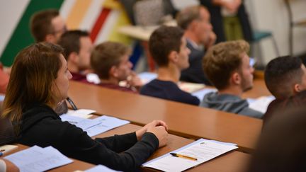 Étudiants à l'IUT de Belfort-Montbéliard, le 4 septembre 2017 (MAXPPP)