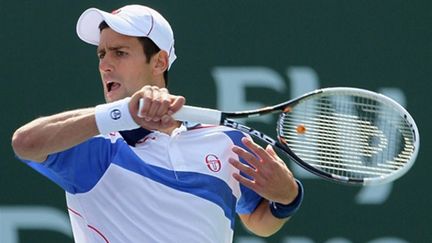 Le Serbe Novak Djokovic