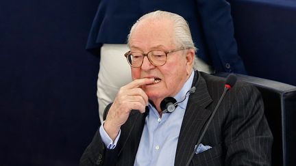  (Jean-Marie Le Pen au Parlement européen de Strasbourg, le 19 mai dernier © REUTERS / Vincent Kessler)