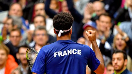 La France accueillera les Pays-Bas au premier tour de la Coupe Davis 2018 (PHILIPPE HUGUEN / AFP)